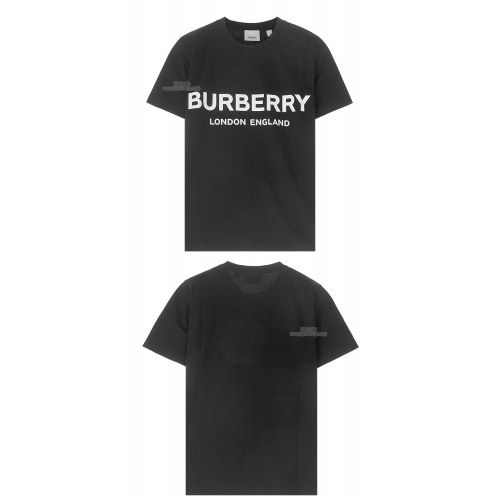 [버버리] 8011651 100 로고 프린팅 반팔티셔츠 블랙 여성 티셔츠 / TFS,TR,BURBERRY