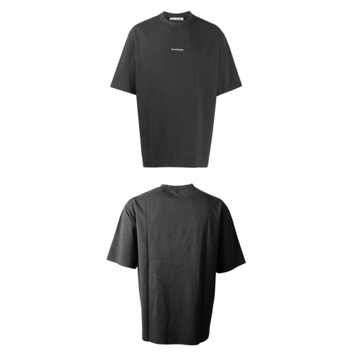 [아크네] BL0198 900 프린팅 로고 반팔티셔츠 블랙 남성 티셔츠 / TR,ACNE STUDIOS