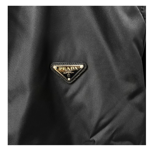 [프라다] SGA038 1WQ8 F0002 삼각 로고 봄버 싱글 자켓 블랙 남성 자켓 / TSH,PRADA
