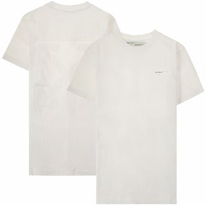 [오프화이트] 20SS OMAA027R201850320191 에로우 로고 슬림 반팔티셔츠 화이트 남성 티셔츠 / TFN,OFF WHITE