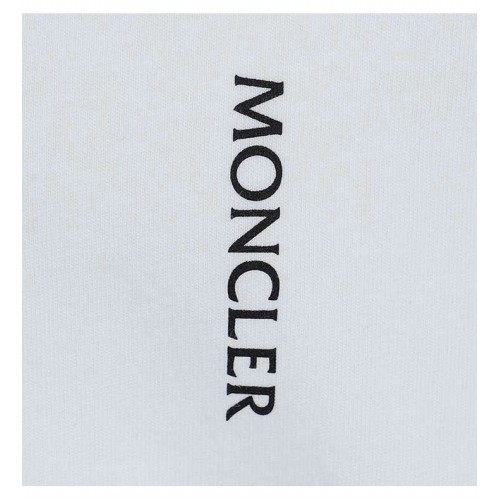 [몽클레어] 8C7B210 829H8 001 미니로고 라운드 반팔티셔츠 화이트 남성 티셔츠 / TJ,MONCLER