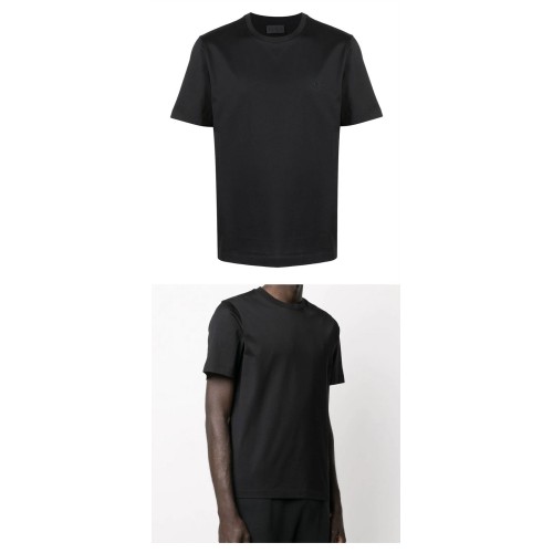 [몽클레어] 8C7B310 8390Y 999 블랙로고 레터링 라운드 반팔티셔츠 블랙 남성 티셔츠 / TJ,MONCLER