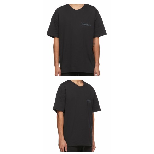 [피어오브갓] 125SU212060F 001 로고 프린팅 반팔 티셔츠 블랙 남성 티셔츠 / TLS,FEAR OF GOD