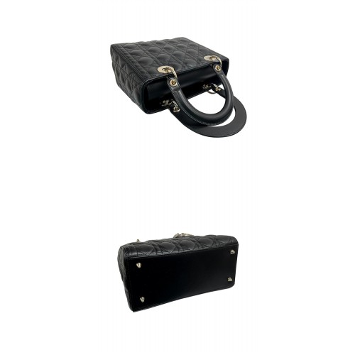 [디올] M0565PNGE M900 레이디 디올 까나쥬 미듐 백 블랙 가방 / TEO,DIOR