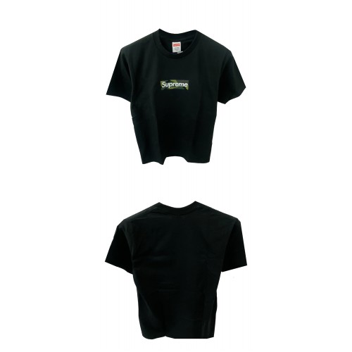 [슈프림] FW23T57 BK 박스로고 라운드 반팔티셔츠 블랙 남성 티셔츠 / TSH,SUPREME