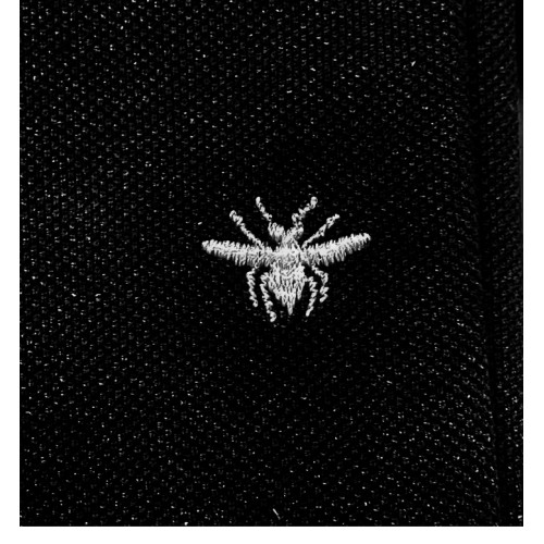 [디올] 733J805B0373 C970 꿀벌 자수 코튼 피케 폴로 티셔츠 블랙 남성 티셔츠 / TJ,DIOR