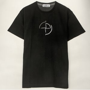 [스톤아일랜드] 20SS 72152NS89 V0029 로고 라운드 반팔티셔츠 블랙 남성 티셔츠 / TEO,TFN,STONE ISLAND