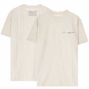 [어콜드월] 20SS ACWMTS001WHL AM 프린팅 로고 반팔 티셔츠 아몬드밀크 남성 티셔츠 / TFN,A COLD WALL