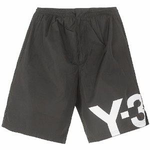 [Y3] 20SS FS4484 라지로고 스윔 쇼츠 블랙 남성 팬츠 / TR,Y-3