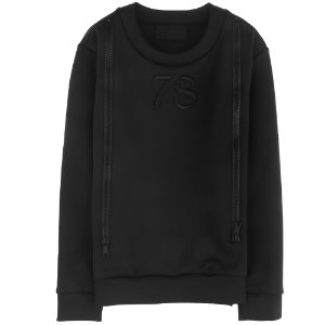 [필립플레인] HM620412 02 danilo 엠보넘버링 스웨트티셔츠 블랙 남성 티셔츠 / TR,자체브랜드