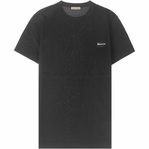 [몽클레어] 20SS 8C73300 8390Y 999 가슴패치 라운드 반팔티셔츠 블랙 남성 티셔츠 / TJ,MONCLER