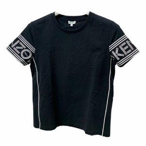 [겐조] 19SS 2TS783 985 99 암밴드 로고 반팔티셔츠 블랙 여성 티셔츠 / TR,KENZO