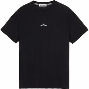 [스톤아일랜드] 22SS 76152NS94 V0029 로고 프린팅 반팔티셔츠 블랙 남성 티셔츠 / TTA,STONE ISLAND