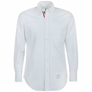 [톰브라운] MWL010E 06177 100 클래식 옥스포드 셔츠 화이트 남성 셔츠 / TTA,THOM BROWNE