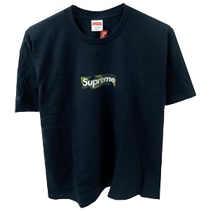 [슈프림] FW23T57 NV 박스로고 라운드 반팔티셔츠 네이비 남성 티셔츠 / TSH,SUPREME